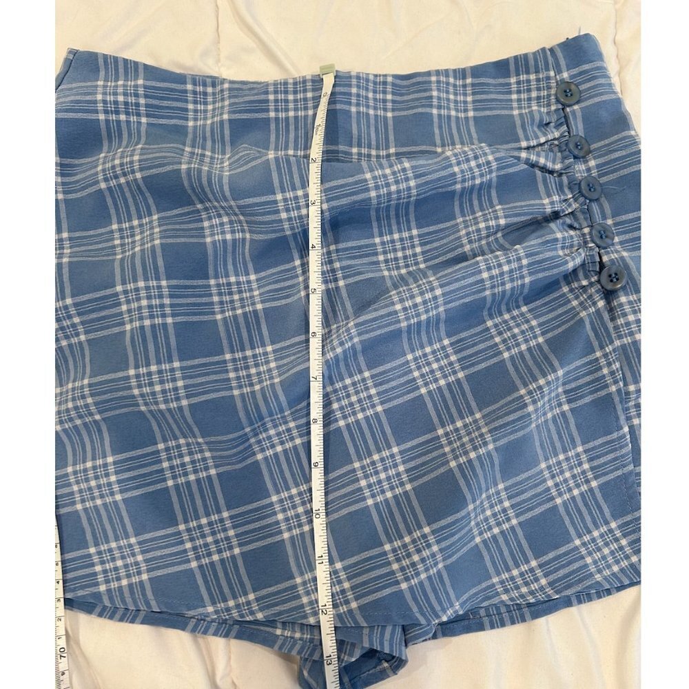 Plaid Blue Skort - Picture 8 of 12